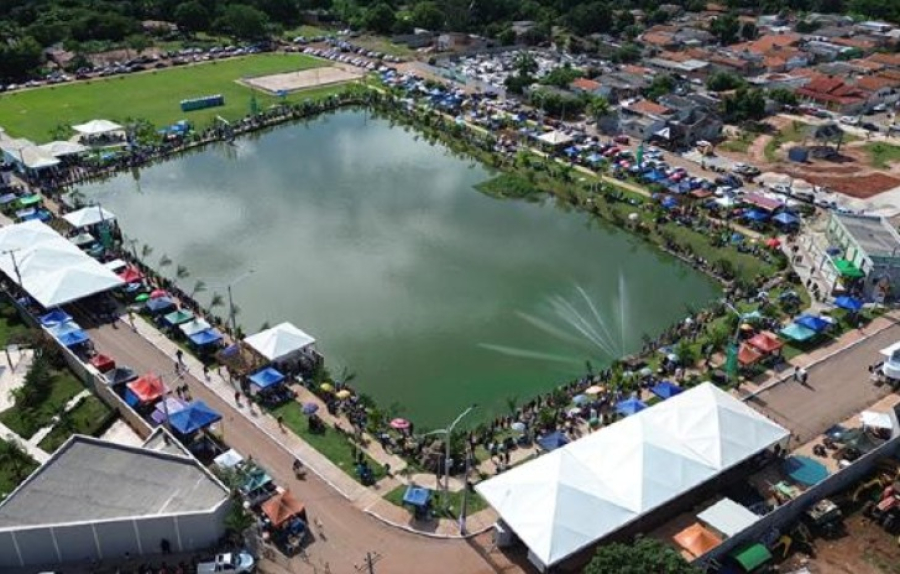 Inscrições para pesca no lago de Pontal 