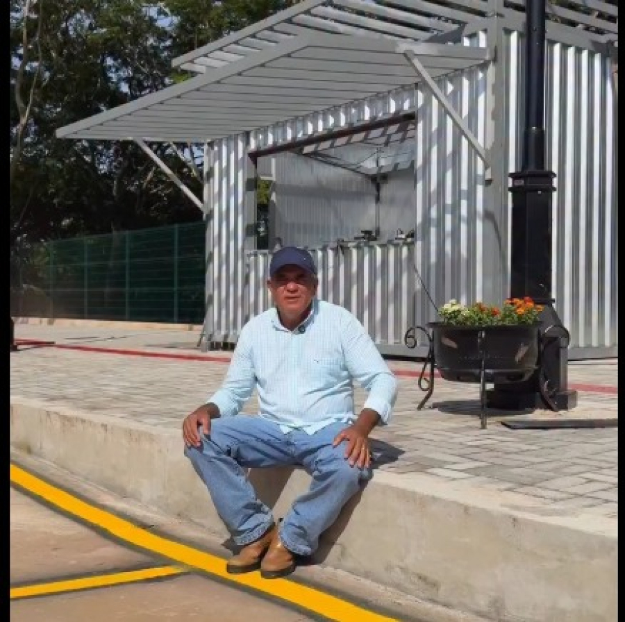 Rotatoria de Pontal do Araguaia, praça  tem data de inauguração.