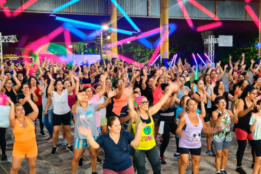 AULAS DE DANÇA: Projeto de Zumba chega aos distritos do Vale dos Sonhos e Indianópolis