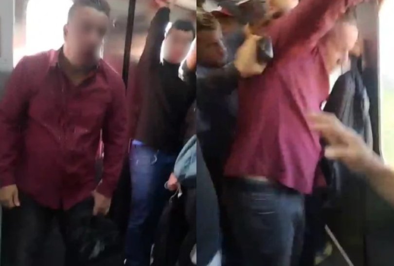 Homem é agredido e preso por assediar mulher em trem...
