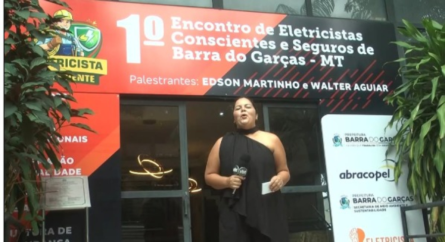 Veja como foi o Curso de eletricista em Barra do Garças.