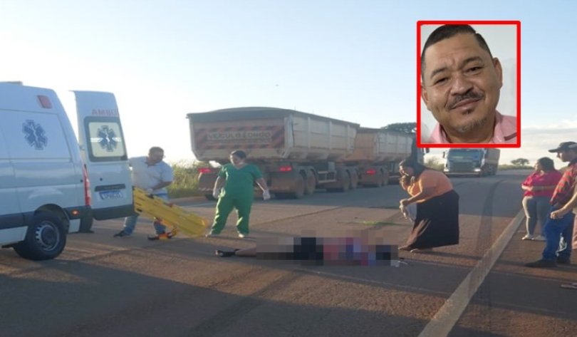 Assessor de prefeitura morre atropelado em rodovia de MT...