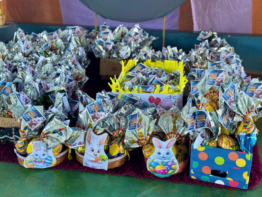 Prefeitura de Barra do Garças leva alegria a crianças com a distribuição de 10 mil ovos de Páscoa