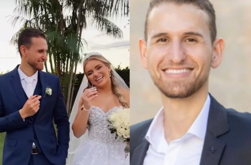 Noivo de 24 anos morre logo após cerimônia de casamento...