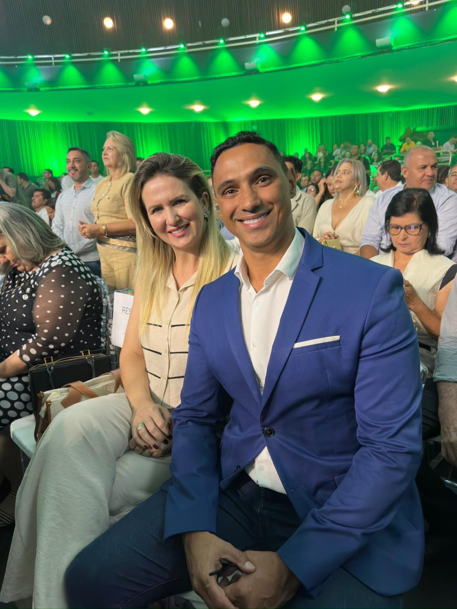 Goiás em Movimento: prefeito Ricardo Galvão e primeira-dama Raqueline Galvão participam de anúncio de nova etapa do programa