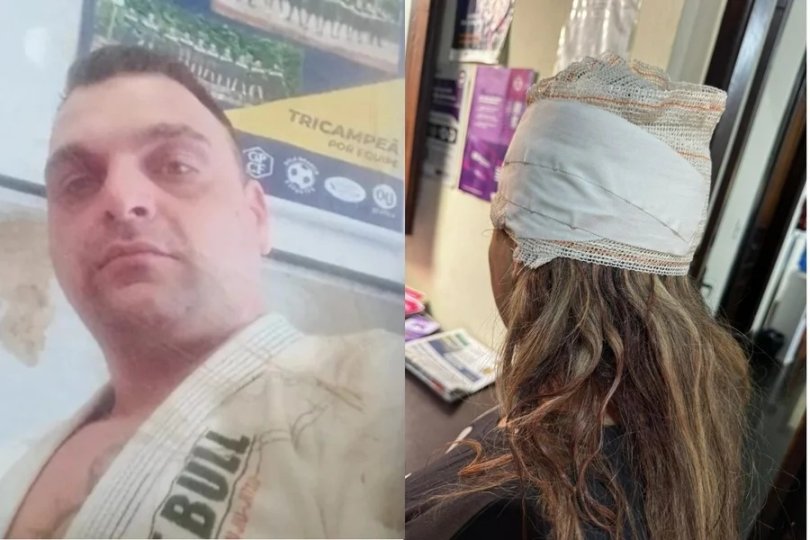 Lutador espanca esposa após se irritar ao ser acordado...