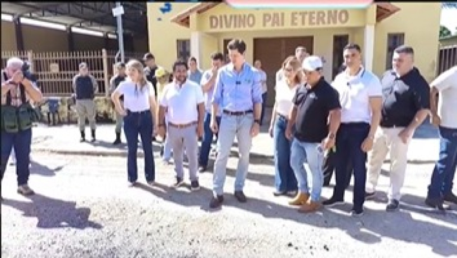 Goiás em movimento , cidade de Aragarças com a presença do governador Daniel Vilela.