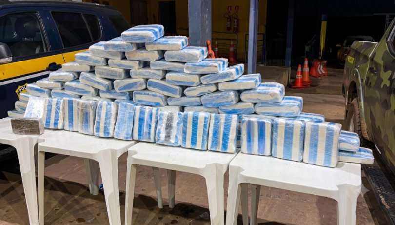 Operação acha 83 quilos de maconha em carga de algodão em MT...