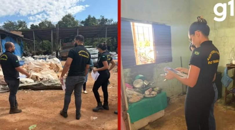 Pai, filho e mais 3 pessoas são resgatadas de trabalho escravo em empresa ...