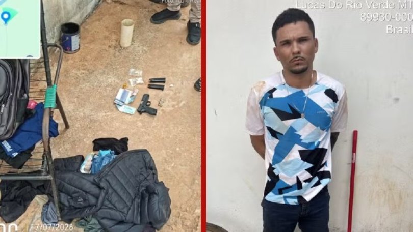 Envolvido na morte de tatuador é preso embaixo de cama...