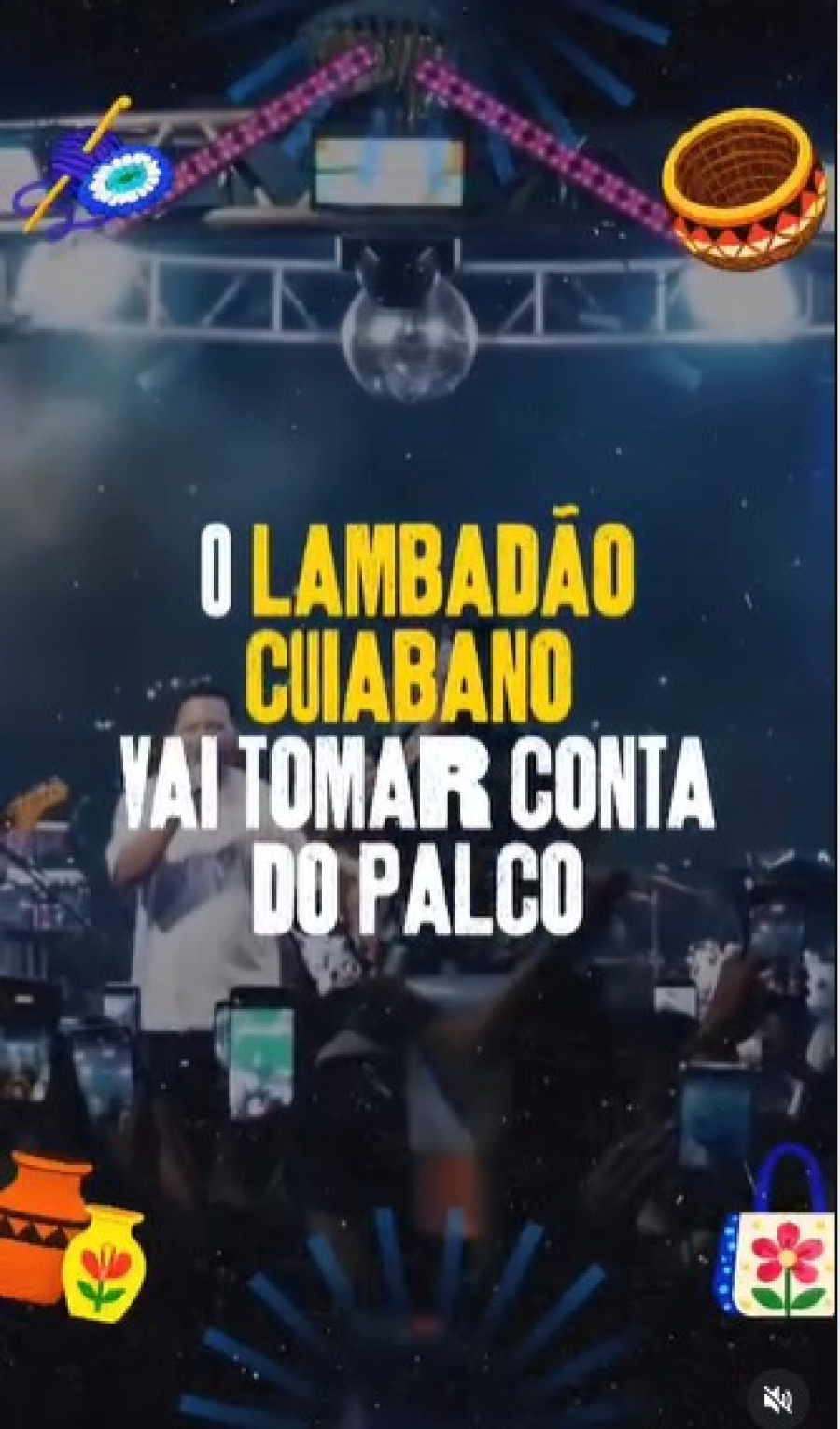Amanhã sexta (24), um mega show no Porto do Baé, a partir das 21h30. 🎶