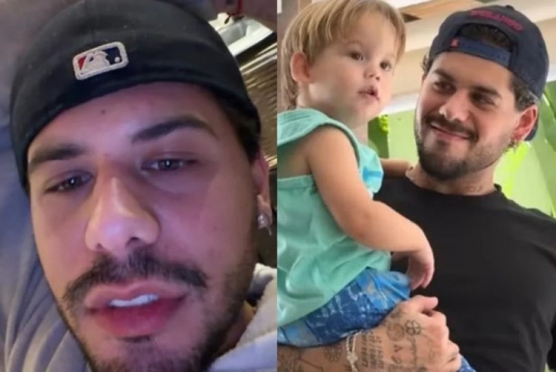 Zé Felipe sobre vídeo polêmico com o filho: "Mimimi do caralho"...