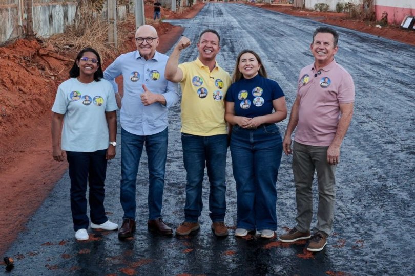 Governador garante 100% de asfalto em MT...