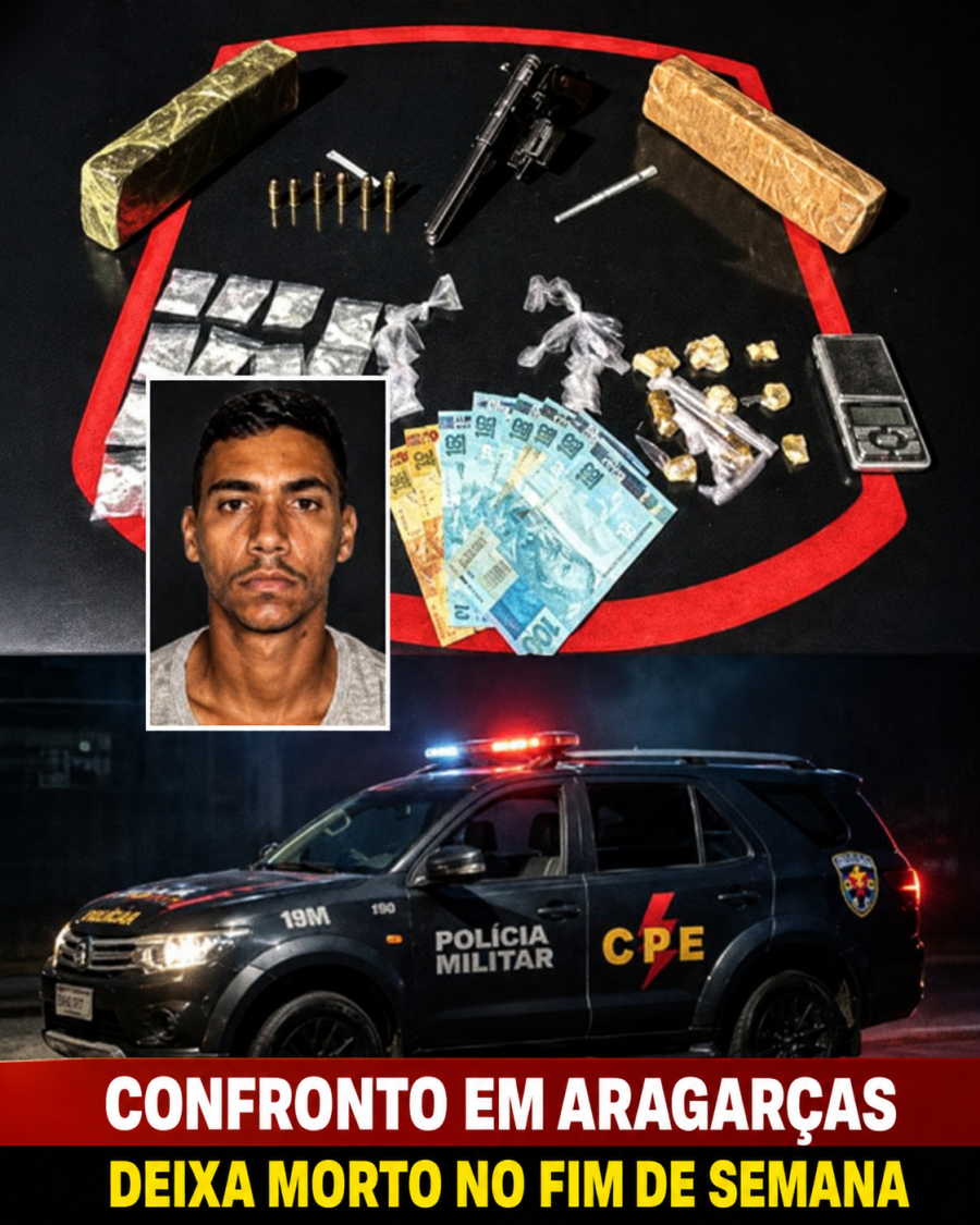 Um homem de 25 anos morreu após um confronto com a Polícia Militar na madrugada de sábado