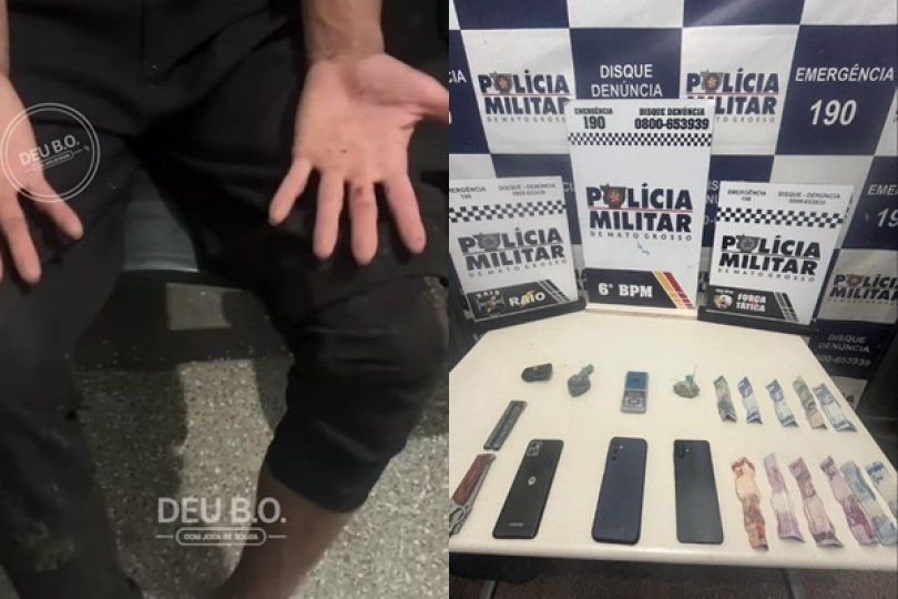 Faccionado é sequestrado por rivais e escapa da morte em MT...