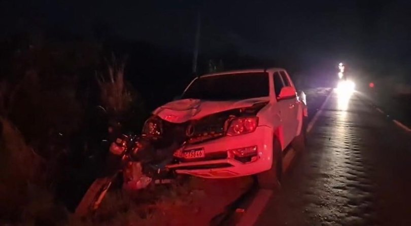 Caminhonete bate na traseira de moto e mata idoso em Cuiabá...