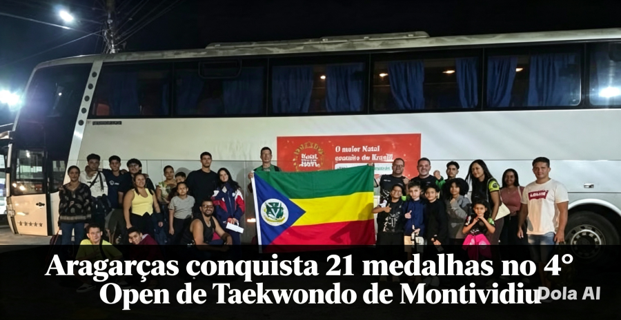Aragarças conquista 21 medalhas no 4º Open de Taekwondo de Montividiu