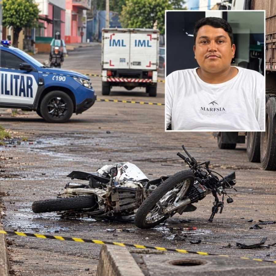 Motociclista morre após bater em carreta em Aragarças; demora do IML de Iporá reacende críticas sobre atendimento pericial