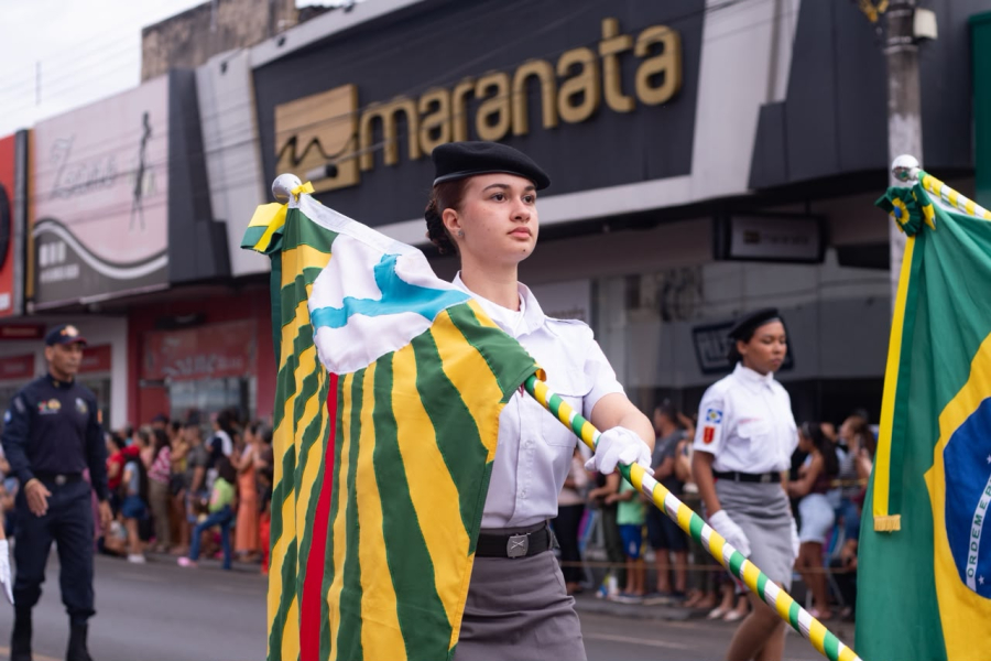 Independência do Brasil: Desfile Militar marca celebração do 7 de Setembro em Barra do Garças