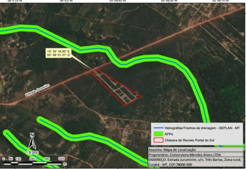 MPE aciona construtora por vender terrenos proibidos no "paraíso" de Cuiabá...