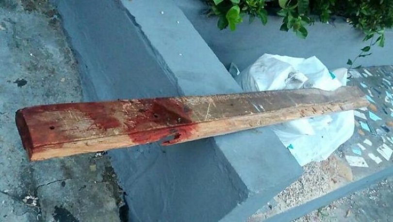 Homem dá paulada nas costas em prima de 16 anos, em Cuiabá...