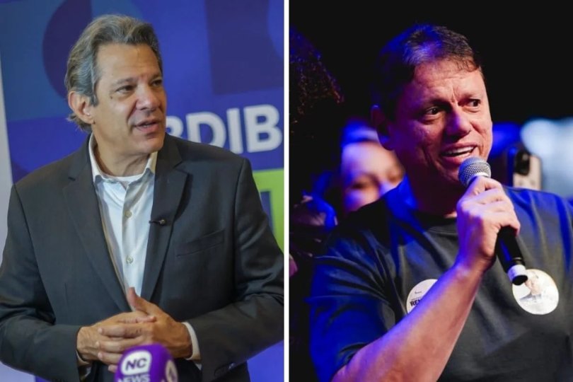 Haddad e Tarcísio buscam eleitorado religioso em agendas...