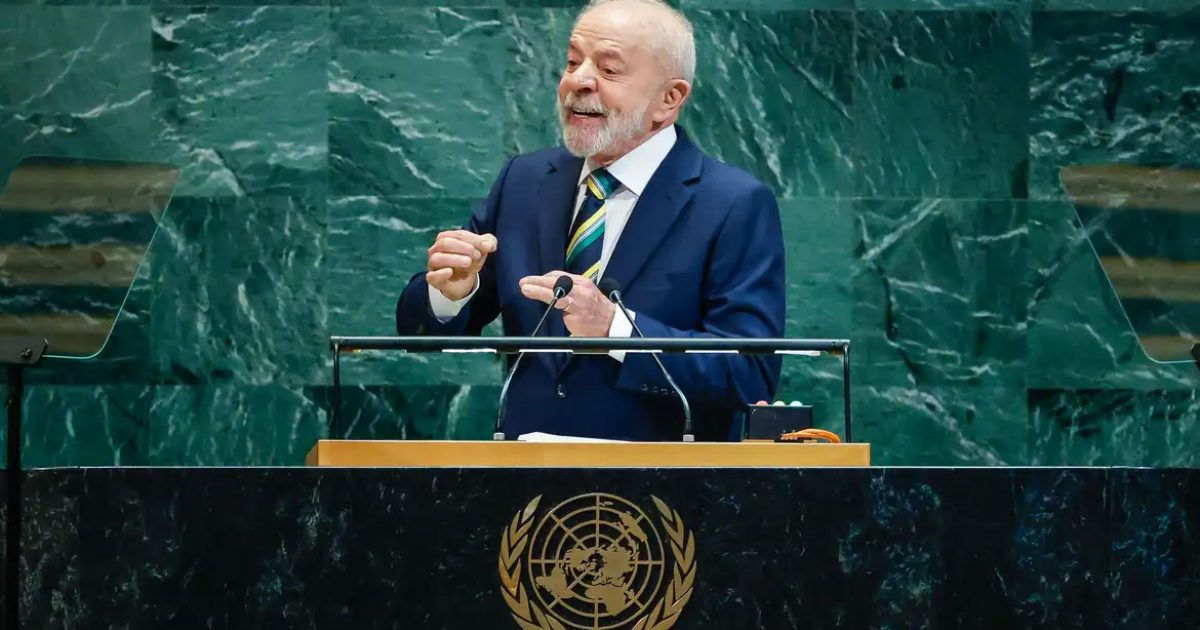"O Brasil não cabe no quintal de ninguém”, diz Lula em discurso na ONU
