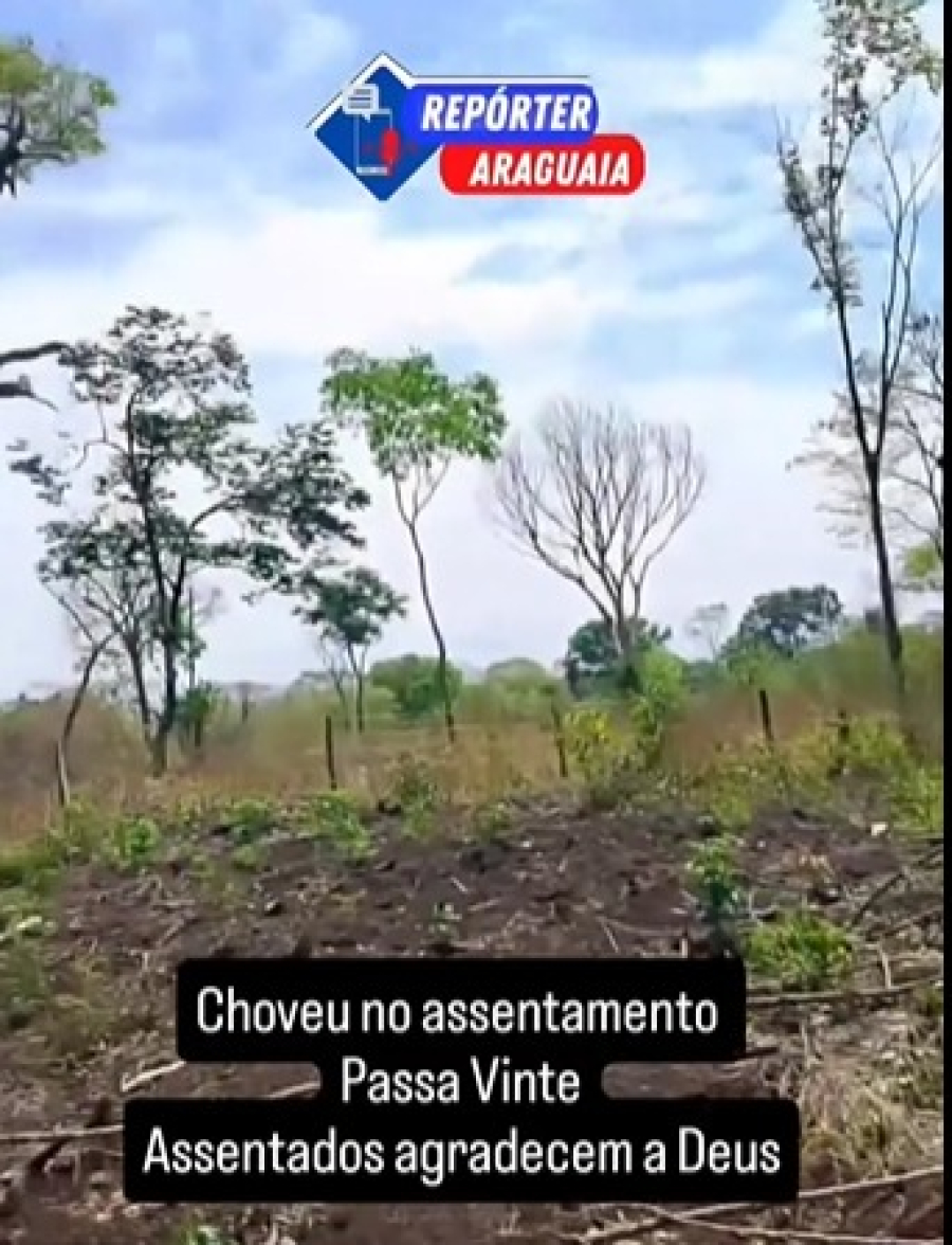 Assentamento Passa Vinte após dias de sofrimetno com fogo e fumaça tem dia de GRAÇA DE DEUS...