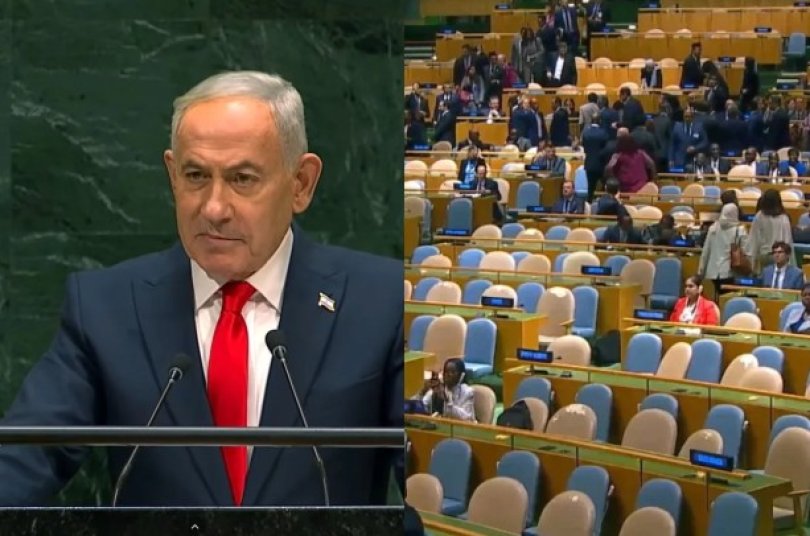 Brasil e outros países deixam ONU na fala de Netanyahu...