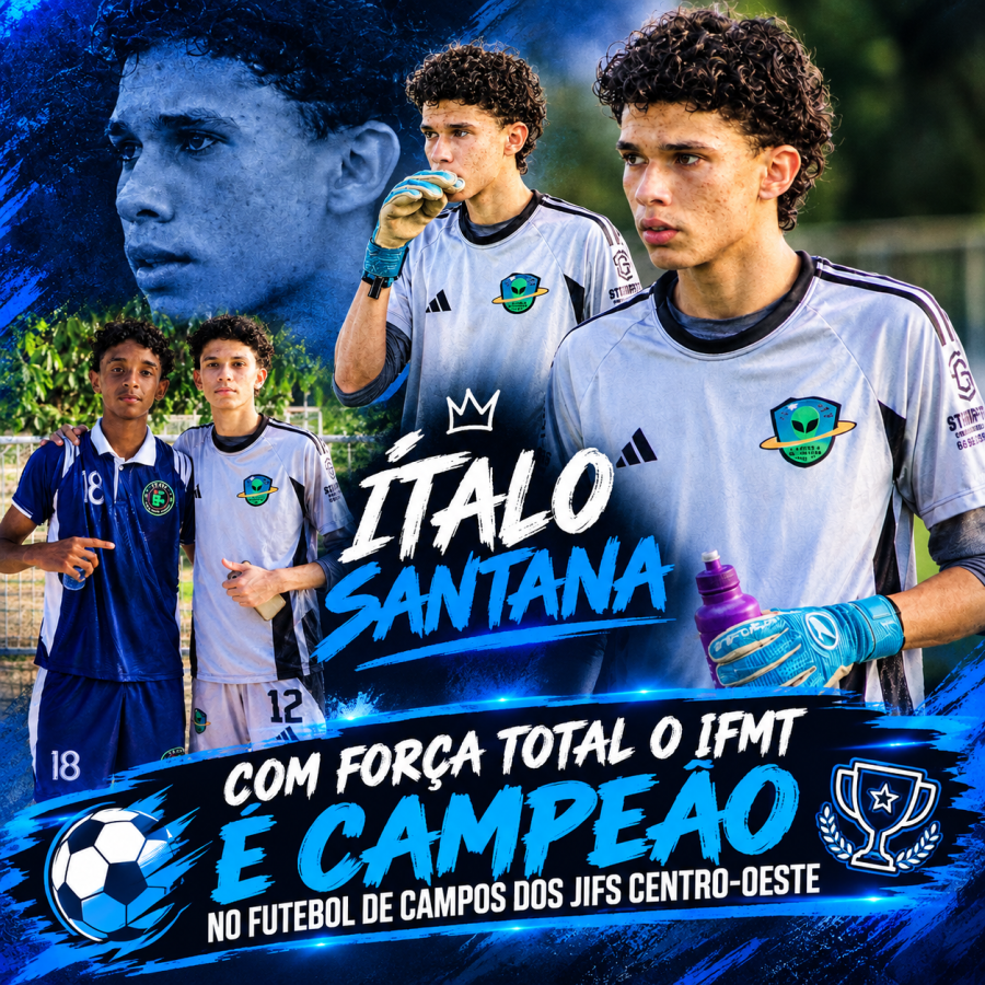 Com força total: IFMT Barra do Garças é campeão no Futebol de Campo dos JIFs Centro-Oeste   