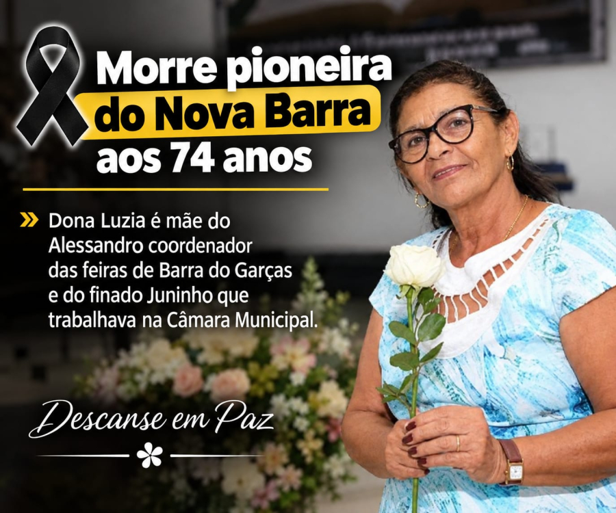 Morre pioneira do Nova Barra