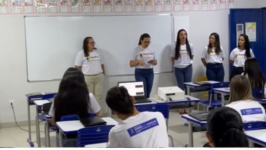 Foram iniciadas as aulas do cursinho SuperAção