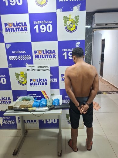 Sem dinheiro, homem decide vender maconha e se dá mal...