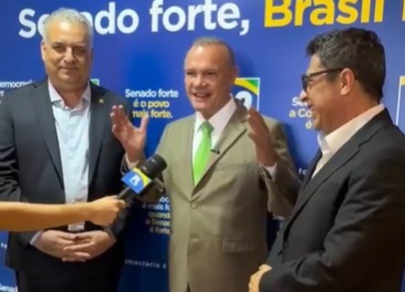 Vice de Flávio apoia Wellington em MT; veja vídeo...