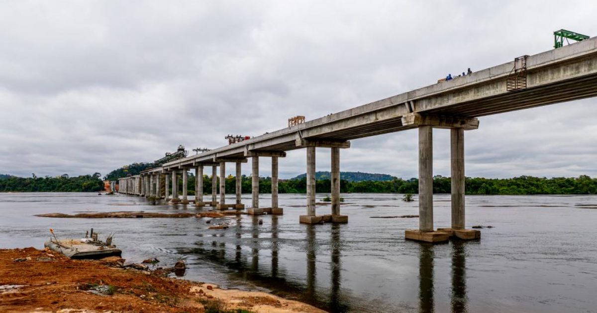 Construção da maior ponte de Mato Grosso chega a 77% de execução