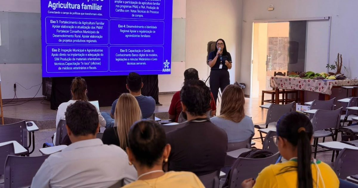 AMM orienta municípios sobre Índice de Agricultura Familiar e medidas para fortalecer o setor